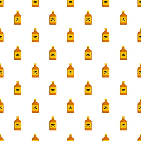 Toxin bottle pattern seamless vector repeat for any web designのイラスト素材