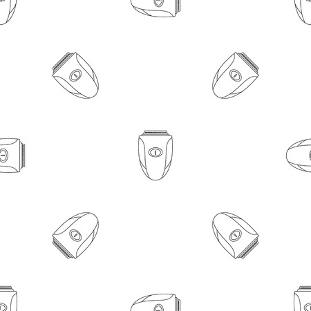 Woman shaver pattern seamless vector repeat geometric for any web designのイラスト素材