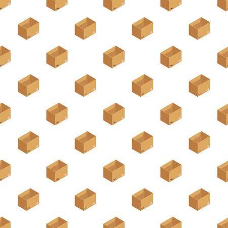 Storage box pattern seamless vector repeat for any web designのイラスト素材