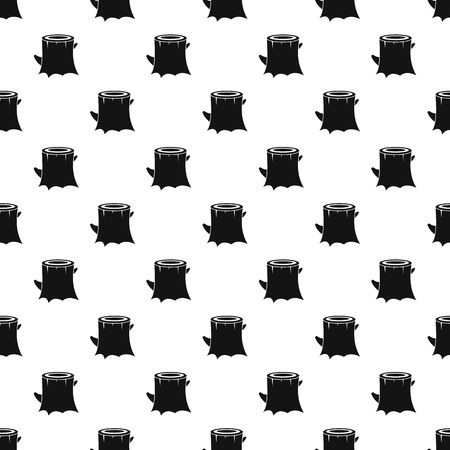 Fresh tree stump pattern seamless vector repeat geometric for any web designのイラスト素材