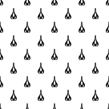 Scorpion bottle pattern seamless vector repeat geometric for any web designのイラスト素材