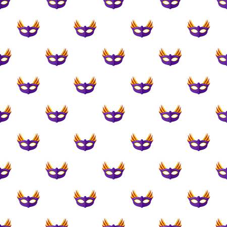 Beautiful mask pattern seamless vectorのイラスト素材