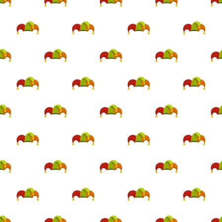 Circus jester pattern seamless vectorのイラスト素材
