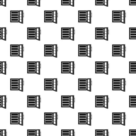 Glass door fridge pattern seamless vector repeat geometric for any web designのイラスト素材