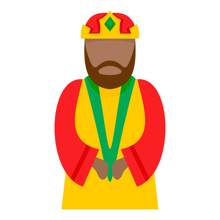 Epiphany character icon, flat styleの写真素材
