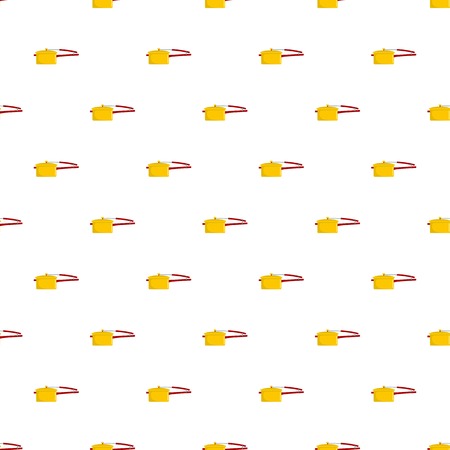 Cooking pan pattern seamless vectorのイラスト素材
