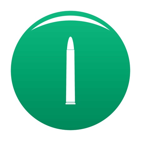 Small cartridge icon greenの写真素材
