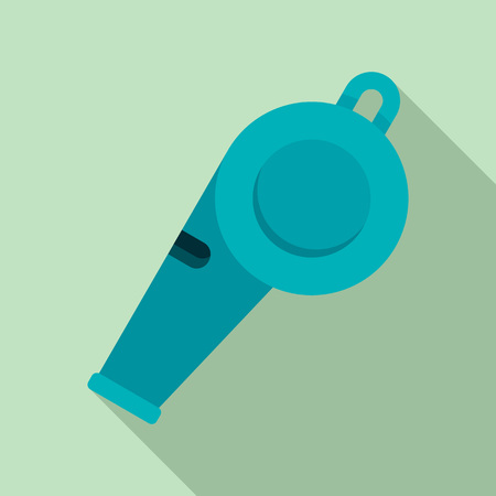 Whistle icon. Flat illustration of whistle vector icon for web designのイラスト素材