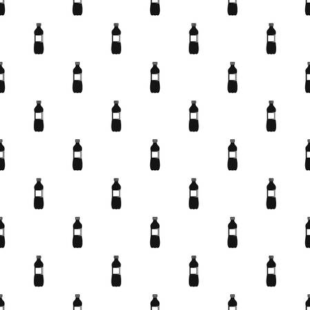 Aloe bottle pattern seamless vector repeat geometric for any web designのイラスト素材