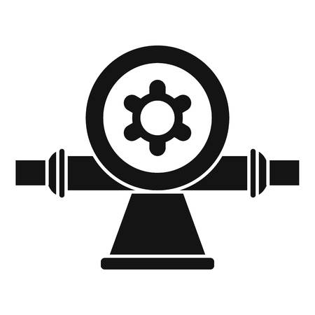 Irrigation water dispenser icon, simple styleのイラスト素材