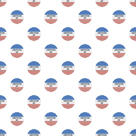 American flag constitution day pattern seamless vectorのイラスト素材