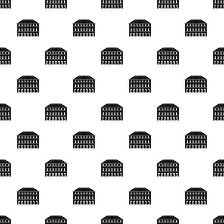 Building pattern seamless vector repeat geometric for any web designのイラスト素材