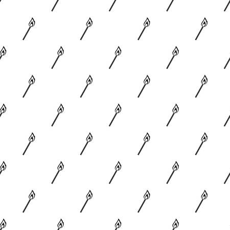 Burning match pattern seamless vector repeat geometric for any web designのイラスト素材