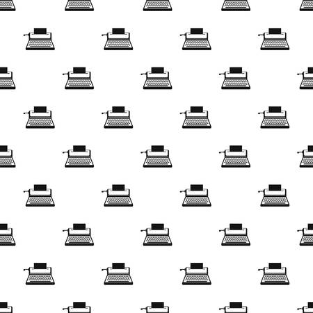 Small typewriter pattern seamless vector repeat geometric for any web designのイラスト素材