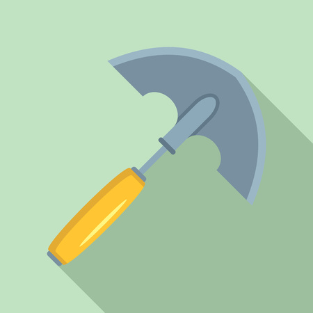 Hand dig icon, flat styleの写真素材