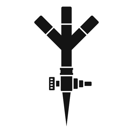 Garden sprinkler icon, simple styleの写真素材