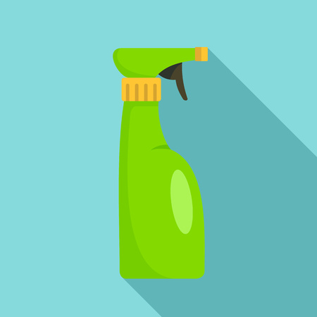 Spray bottle icon, flat styleの写真素材