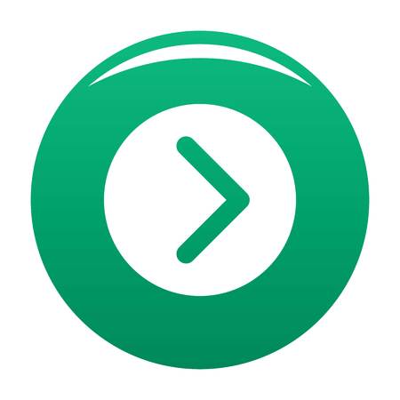 Arrow icon greenの写真素材