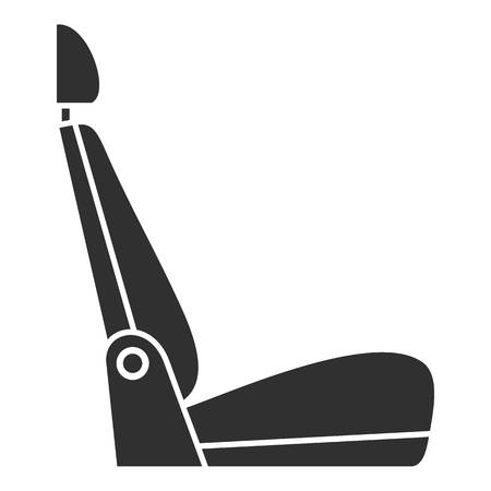 Car seat icon, simple styleのイラスト素材