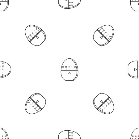 Modern stopwatch icon. Outline illustration of modern stopwatch vector icon for web design isolated on white backgroundのイラスト素材