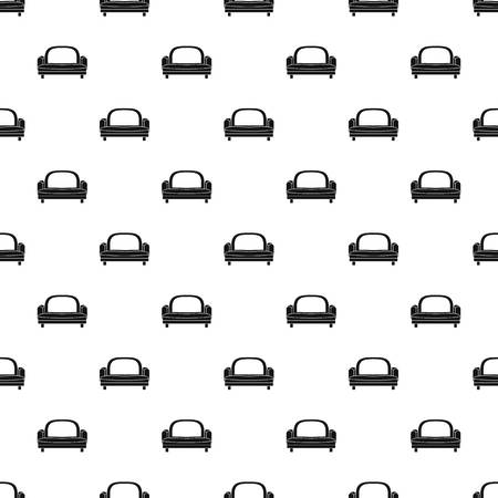 Armchair sofa pattern seamless vector repeat geometric for any web designのイラスト素材