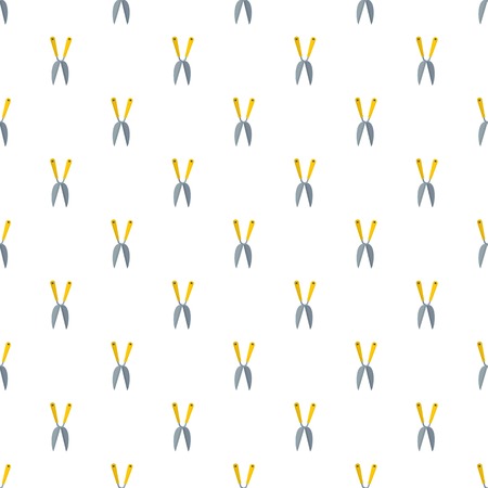 Garden scissors pattern seamlessの写真素材
