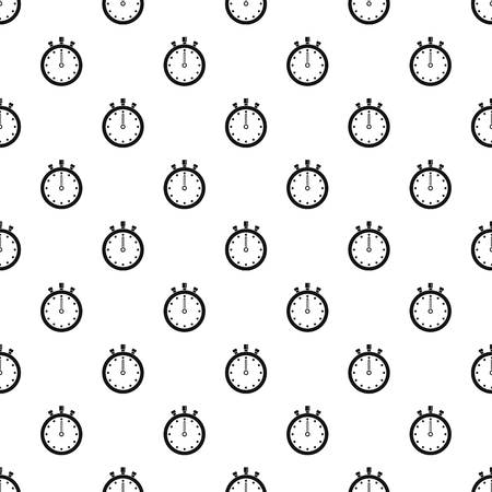 Stopwatch pattern seamless vector repeat geometric for any web designのイラスト素材