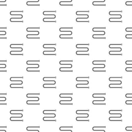 Towel bath radiator pattern seamless vector repeat geometric for any web designのイラスト素材