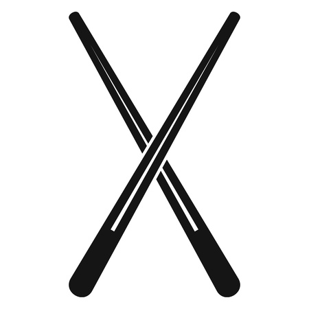 Chopsticks icon, simple styleのイラスト素材