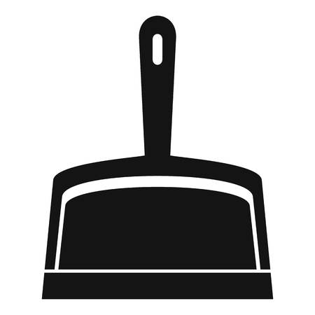 Scoop icon. Simple illustration of scoop vector icon for web design isolated on white backgroundのイラスト素材