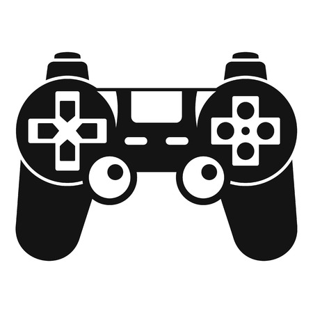 Gamepad control icon, simple styleのイラスト素材
