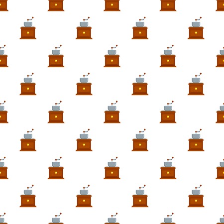 Coffee grinder pattern seamless vector repeat for any web designのイラスト素材