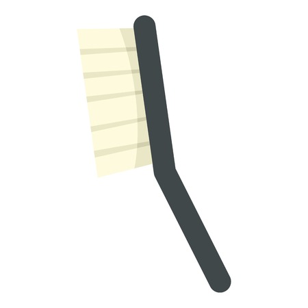 Cleaning brush icon. Flat illustration of cleaning brush vector icon for web designのイラスト素材