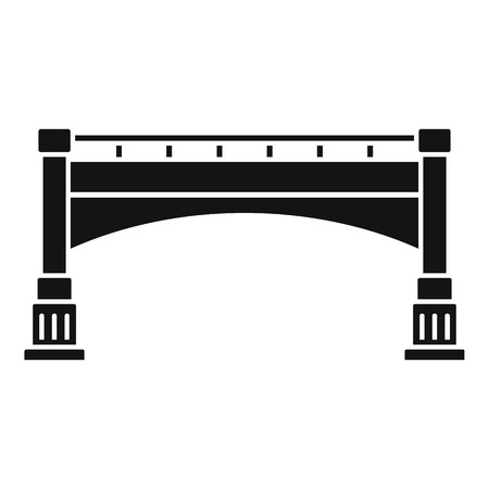 Small bridge icon, simple styleのイラスト素材