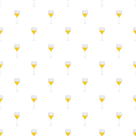 Wine glass pattern seamless vector repeat for any web designのイラスト素材
