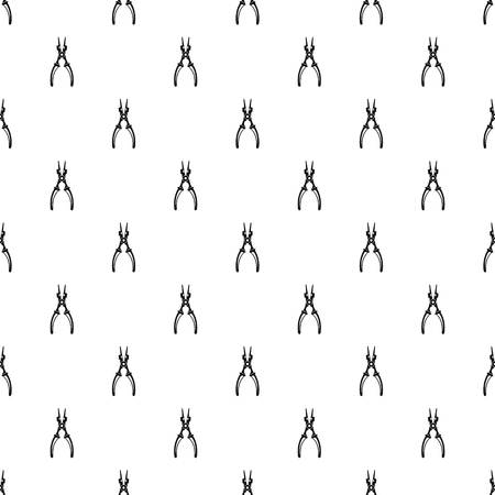 Cable cut tool pattern seamless vector repeat geometric for any web designのイラスト素材