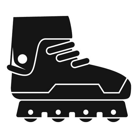 Professional inline skates icon, simple styleの写真素材