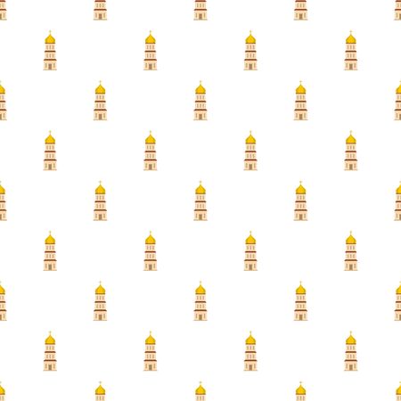 Church tower pattern seamless vectorのイラスト素材