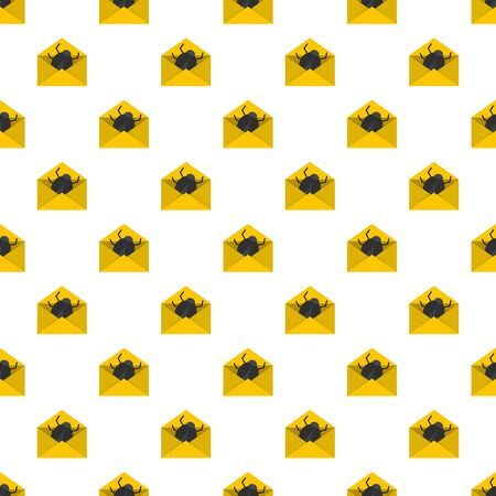 Post virus pattern seamless vectorのイラスト素材