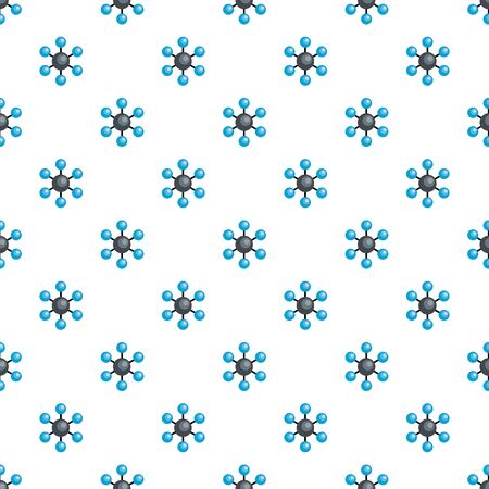 Laboratory lattice pattern seamless vectorのイラスト素材