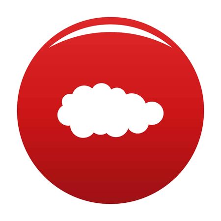 Summer cloud icon, vector illustrationのイラスト素材