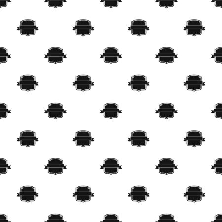 Badge emblem pattern seamless, vector illustrationのイラスト素材