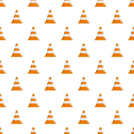 Cone pattern seamless, vector illustrationのイラスト素材