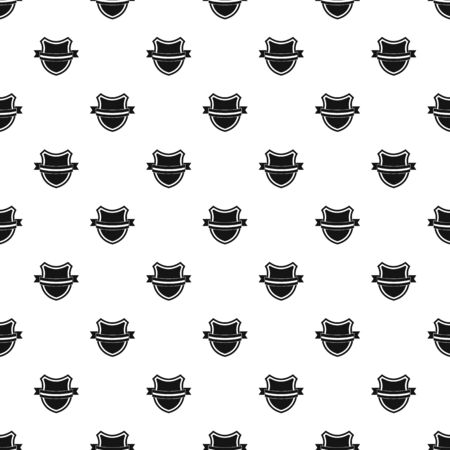 Badge retro pattern seamless, vector illustrationのイラスト素材