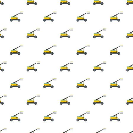 Working platform pattern seamless, vector illustrationのイラスト素材
