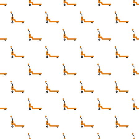 Warehouse loader pattern seamless, vector illustrationのイラスト素材