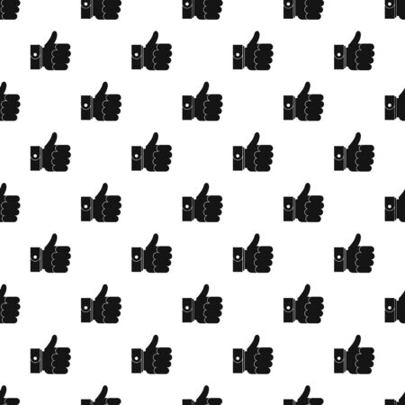 Hand excellent pattern seamless, vector illustrationのイラスト素材