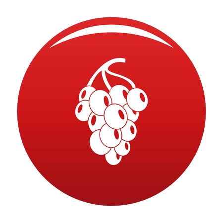 Dark grape icon, vector illustrationのイラスト素材