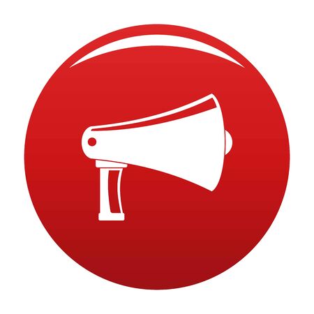 Vintage megaphone icon, vector illustrationのイラスト素材
