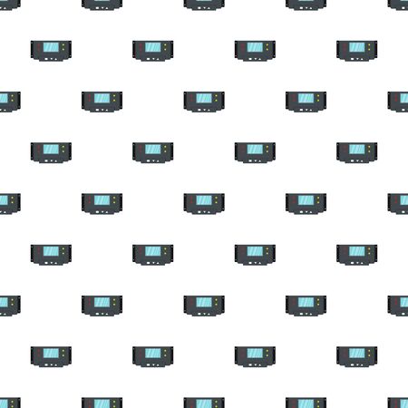 Battery equipment pattern seamless, vector illustrationのイラスト素材